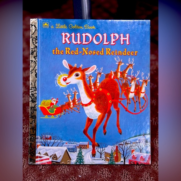 Little Golden Books | Toys | Rudolph The Red Nose Reindeer A Little ...